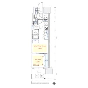 アーバネックス本町IIの間取り図