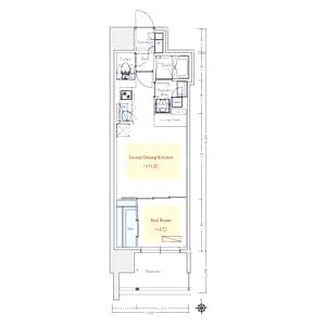 アーバネックス本町IIの間取り図