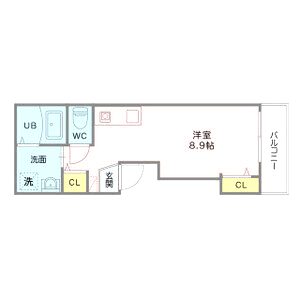 AXISIA尼崎の間取り図