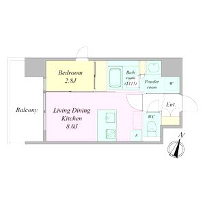 LiveCasa神戸元町の間取り図