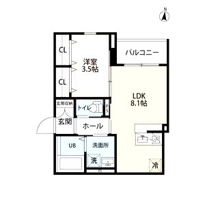 robot home 平野II(ロボットホームヒの間取り図
