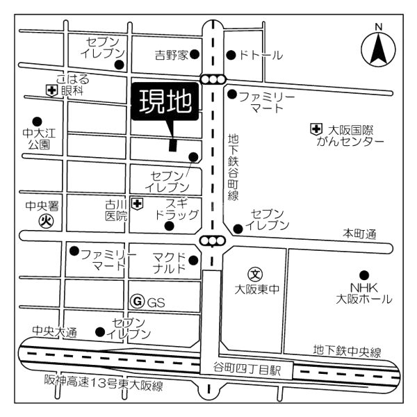 コンフォリア・リヴ谷町四丁目の外観2枚目