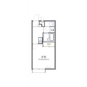 レオパレス安里の間取り図