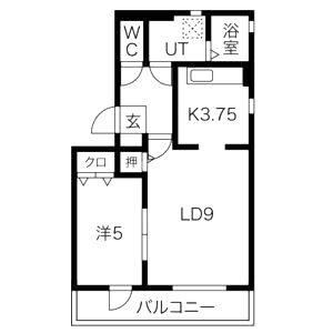 グリーンパーク尾浜IIの間取り図