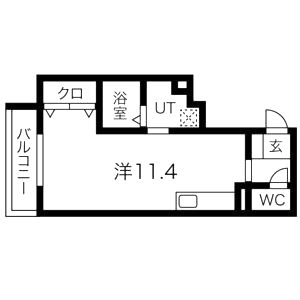 ローレル上河原の間取り図