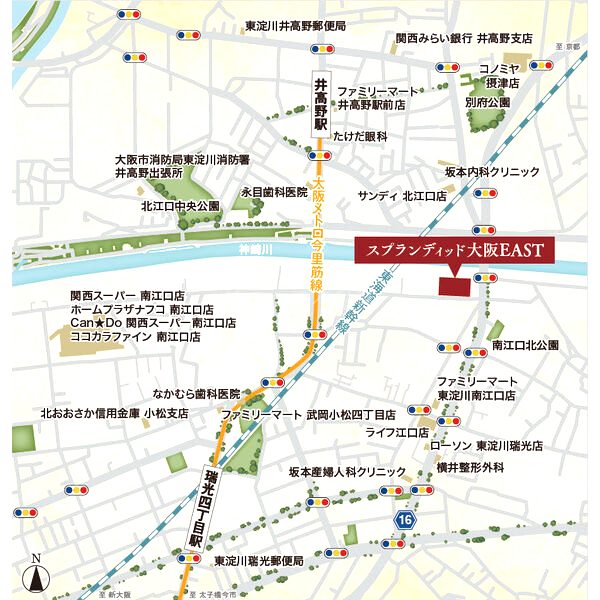 スプランディッド大阪EASTの外観3枚目