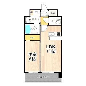 プレジオ内代の間取り図