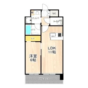 プレジオ内代の間取り図