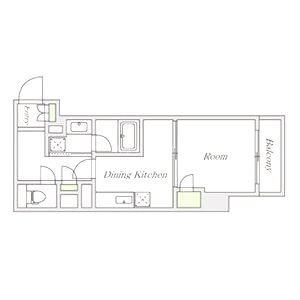シャーメゾン アステリアの間取り図