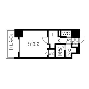 エスグランデ難波グランツ(旧:ミラージュパレス難波グランツ)の間取り図