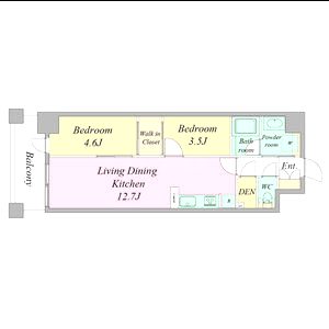 LiveCasa西宮本町の間取り図