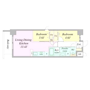 LiveCasa西宮本町の間取り図