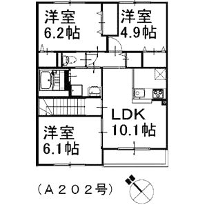 ドリーム藤原台 Aの間取り図