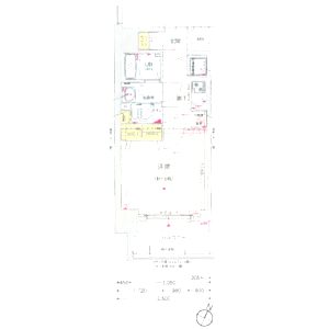 ジアコスモ江戸堀パークフロントの間取り図