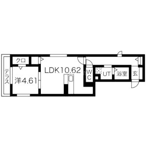 Cherry Maison 夙川の間取り図