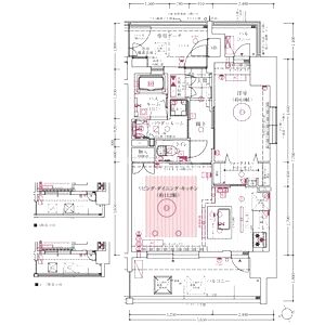 エステムプラザ阿倍野アイリードの間取り図