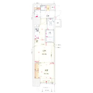 サムティ阿波座BELSIAの間取り図
