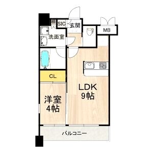プレジオ緑地公園の間取り図