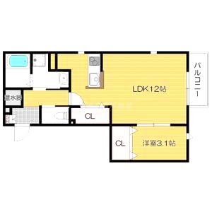 イルプリーモの間取り図