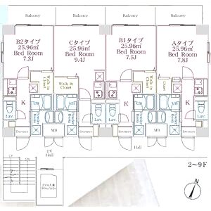 REXIA Shin Umeda DUOの間取り図
