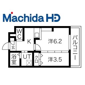 三宝町ジーイー・シスの間取り図