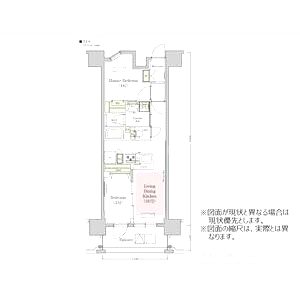 アーバネックス心斎橋EASTの間取り図