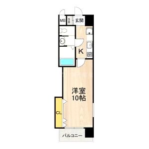 Luxe天王寺の間取り図