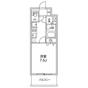 LaDouceur九条の間取り図