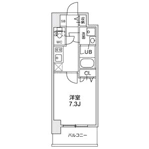 LaDouceur九条の間取り図