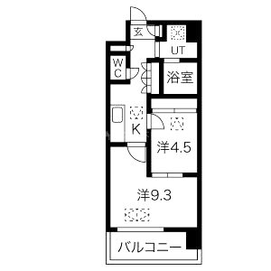 NORTH VILLAGE BIRTH PLACEの間取り図