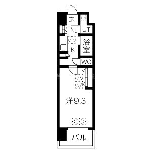 NORTH VILLAGE BIRTH PLACEの間取り図