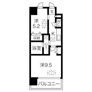 NORTH VILLAGE BIRTH PLACEの間取り図