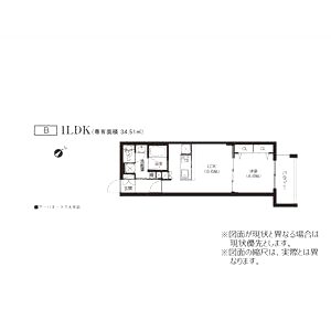 アーバネックス大手前の間取り図