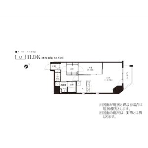 アーバネックス大手前の間取り図