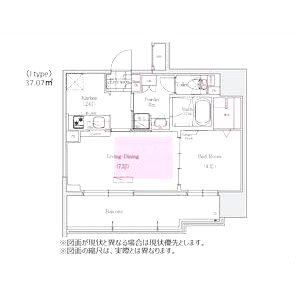 アーバネックス本町の間取り図