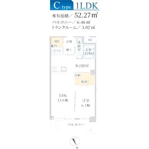 KS Grand Riverの間取り図