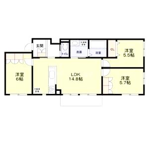Casa Caneleの間取り図