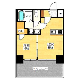 ブエナビスタ神戸イーストの間取り図