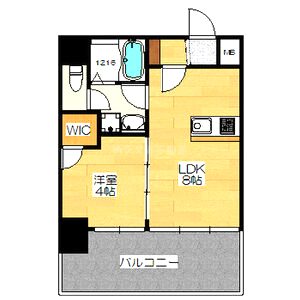 ブエナビスタ神戸イーストの間取り図
