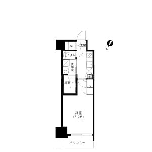 アーバネックス京橋の間取り図