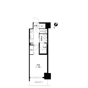 アーバネックス京橋の間取り図