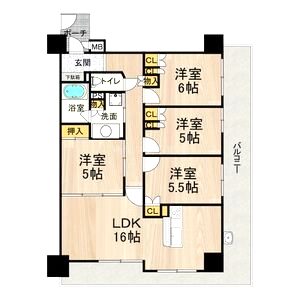 フロンティアタワー日本橋の間取り図