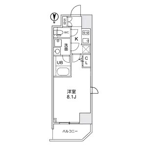 Fortuney大手前の間取り図
