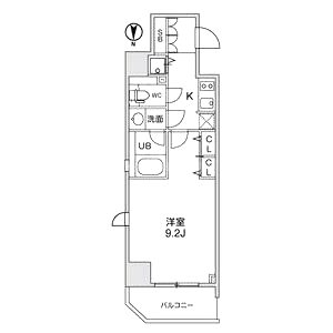 Fortuney大手前の間取り図