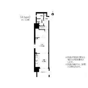 アーバネックス心斎橋の間取り図