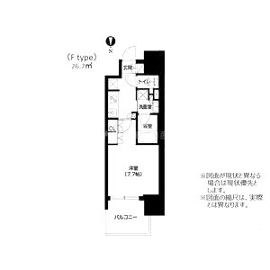 アーバネックス心斎橋の間取り図