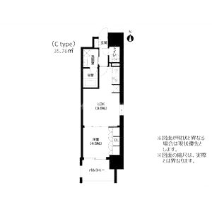アーバネックス心斎橋の間取り図