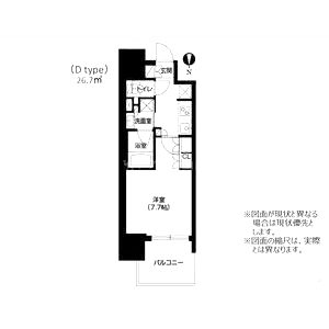 アーバネックス心斎橋の間取り図