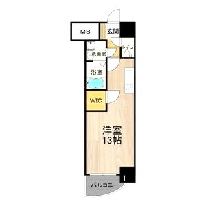 PHOENIX難波EASTの間取り図