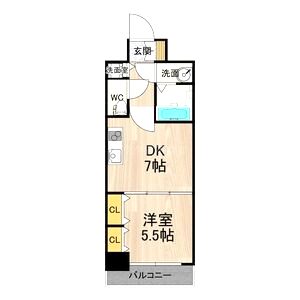 PHOENIX難波EASTの間取り図